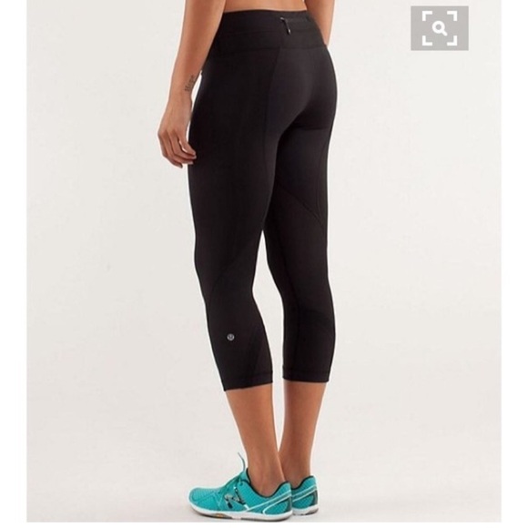 Lululemon Run Inspire Crop Leggings - Picture 1 of 7